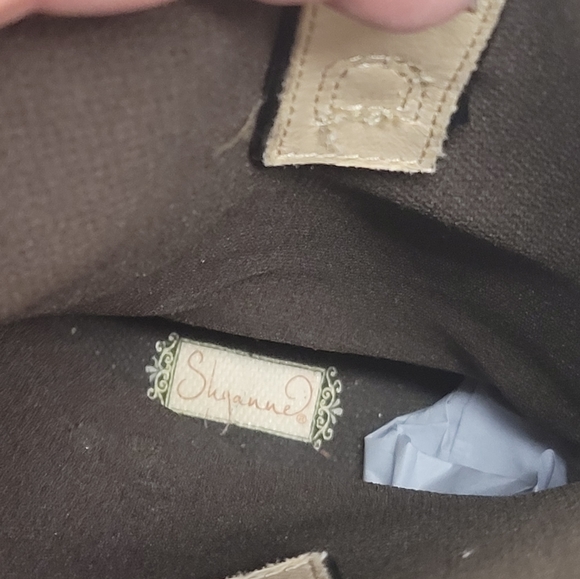 CLEARANCE SHYANNE BOOTS WOMEN'S SZ 7 WESTERN COWGIRL BEIGE - Picture 9 of 9